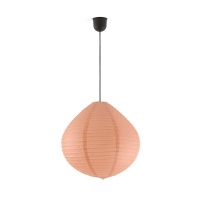 Светильникабажур Бумажный Juba единый размер розовый LA REDOUTE INTERIEURS  фото, kupilegko.ru